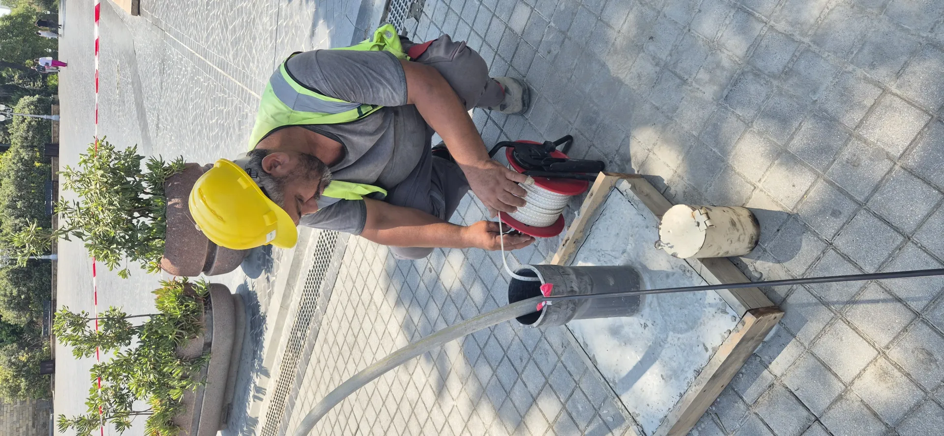 İçərişəhər metrosu sonrası dönmə kamerası və yeraltı dayanacaq